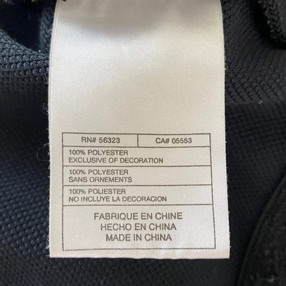 Nike LeBron James Track Jacket Mens 3XL Black Red Full Zip LBJ Logo Basketball